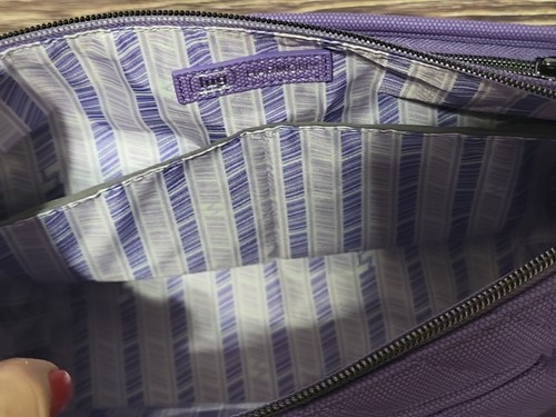 Nuevo Bolso Bandolera Lug Harmony Mate Luxe VL en Púrpura Amatista 2 Correas - Imagen 18 de 23