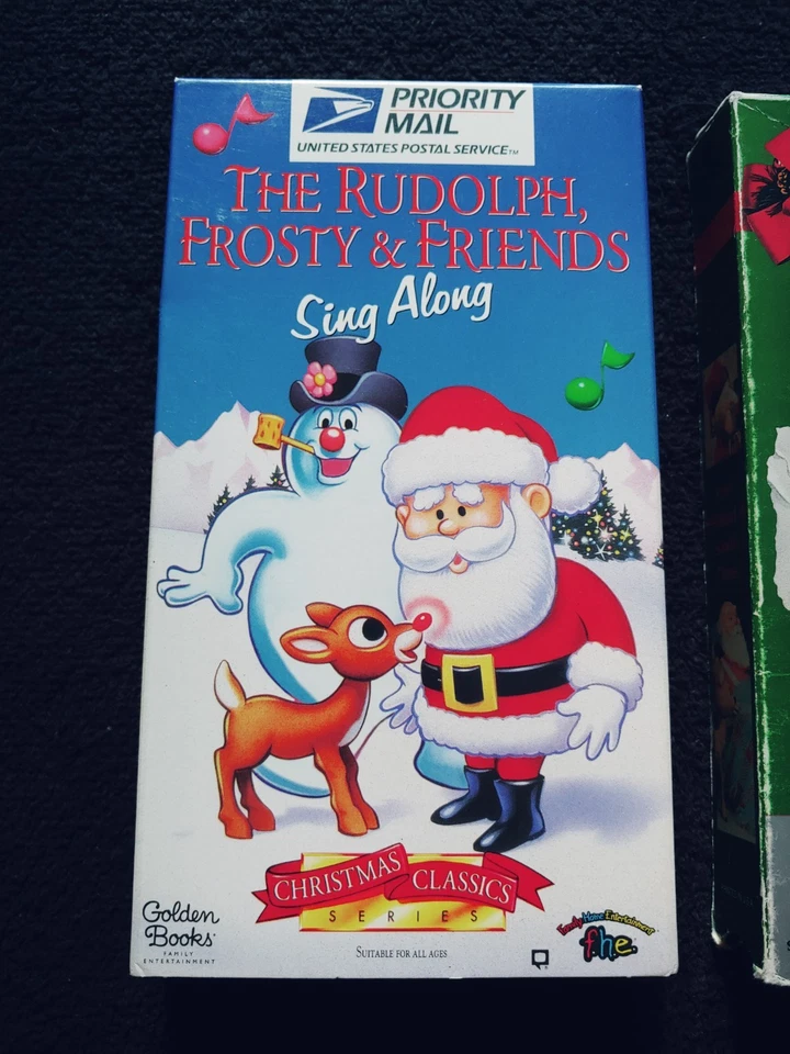 Vintage Kids Christmas VHS Bundle- Lot of 3 -Tin Soldier, Rudolph, Frosty, Santa - Image 2 of 4