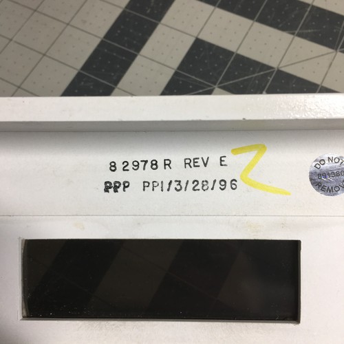 Pannello di controllo Dacor 27" doppio forno bianco 13160 13160R 82978 82978 82982 82982R - Foto 14 di 24