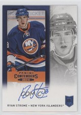 2013-14 Panini Playoff Contenders Rookie Ticket Ryan Strome (Base) #252 Auto 2d8
