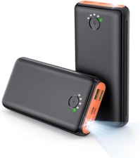 Cargador Bateria Portatil Para Celular Fuente De Carga Telefono USB C 30000mAh