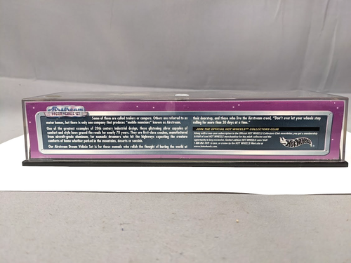 Hot Wheels Airstream Trailer with 1959 Cadillac Station Wagon Original Box C-10 - Picture 3 of 4