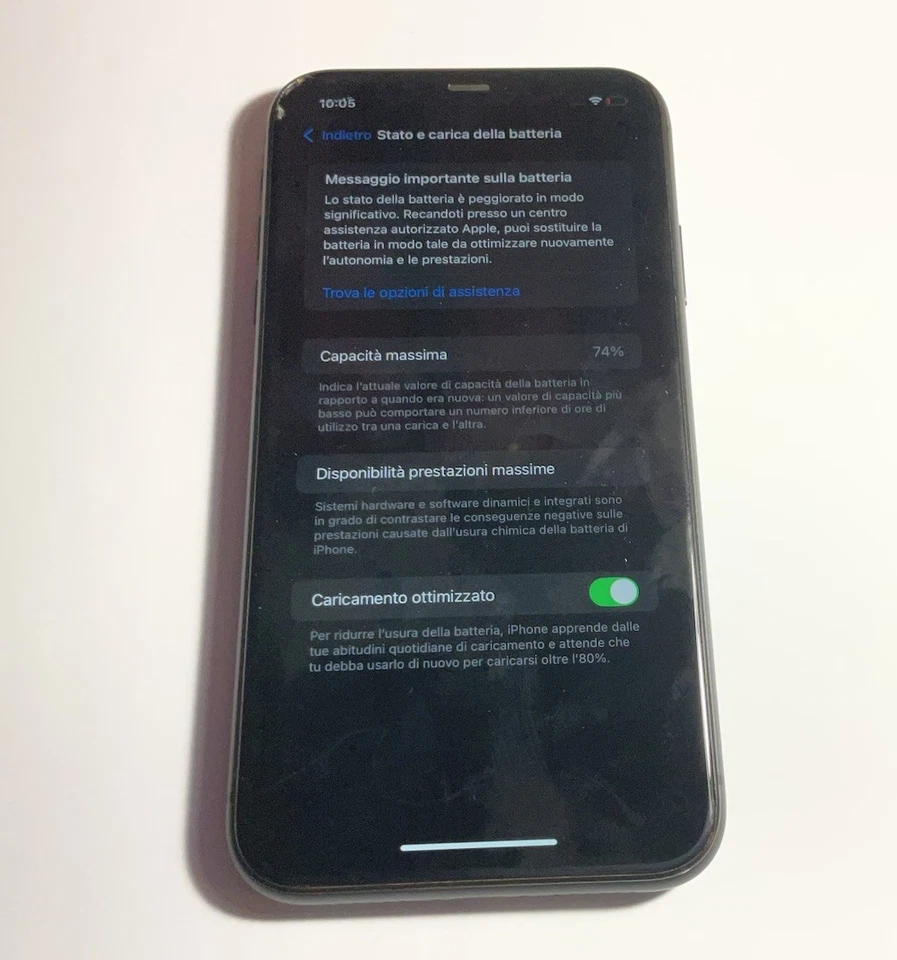 Apple iPhone 11 64GB Nero Perfettamente Funzionante Batteria 74% Originale - Immagine 2 di 4