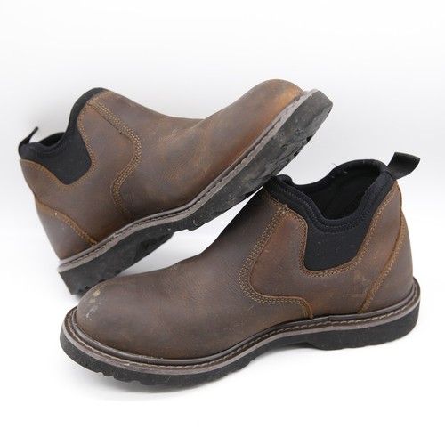 Botas de trabajo para mujer 9.5 Carhartt Romeo impermeables de cuero CWS4160 - Imagen 5 de 10