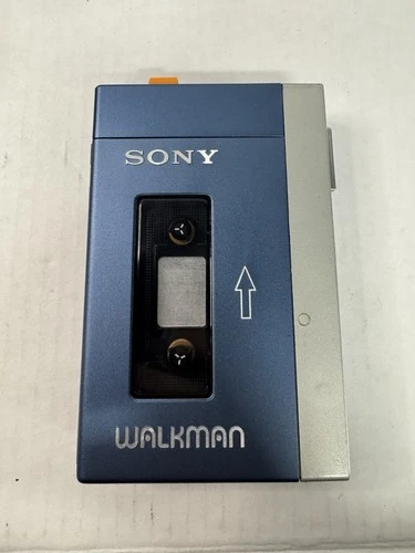 Vintage Song Walkman TPS-L2 With Dark Blue Case Non Functional Read Description