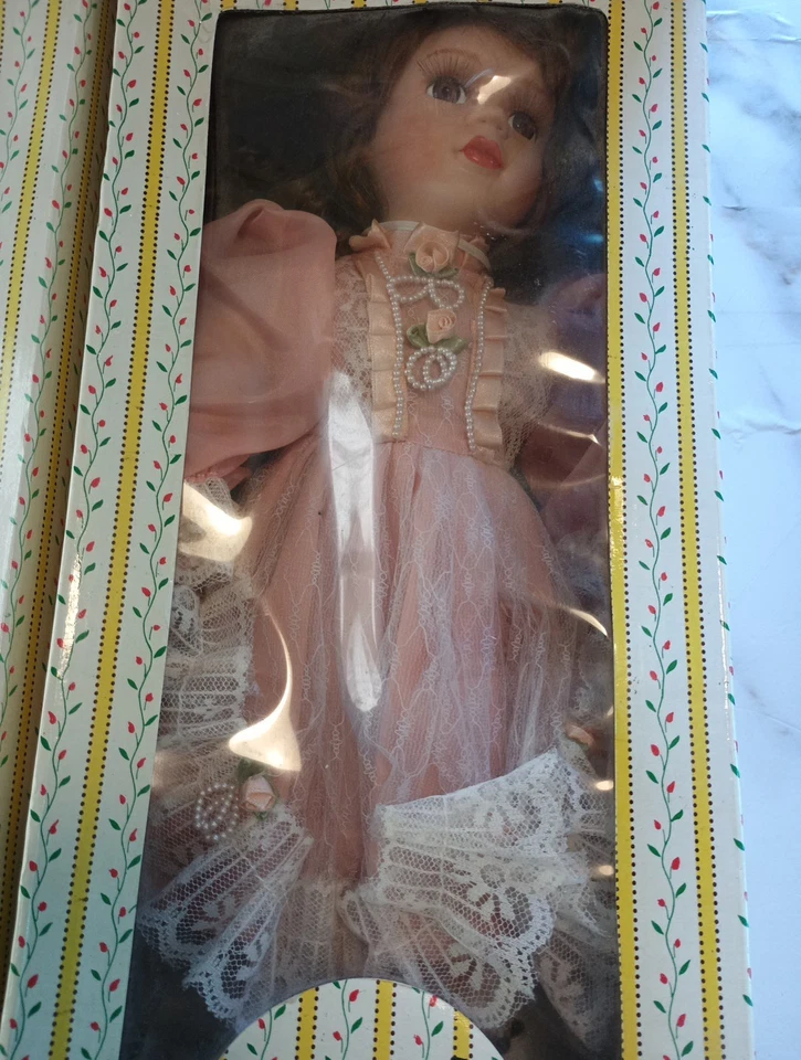 Antique Vintage Porcelain Doll  Lot Of 8 Connoisseur Collection Seymour MANN - Image 3 of 4