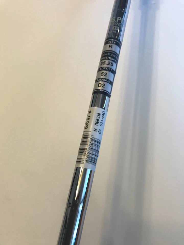 KASCO Golf DOLPHIN Wedge DW-118 NSPRO N.S.PRO950 R Shaft Made in Japan 2020c - Image 4 of 4