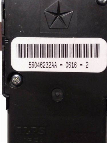 JEEP GRAND CHEROKEE SEAT LUMBAR CONTROL SWITCH 56046AA - Picture 2 of 4