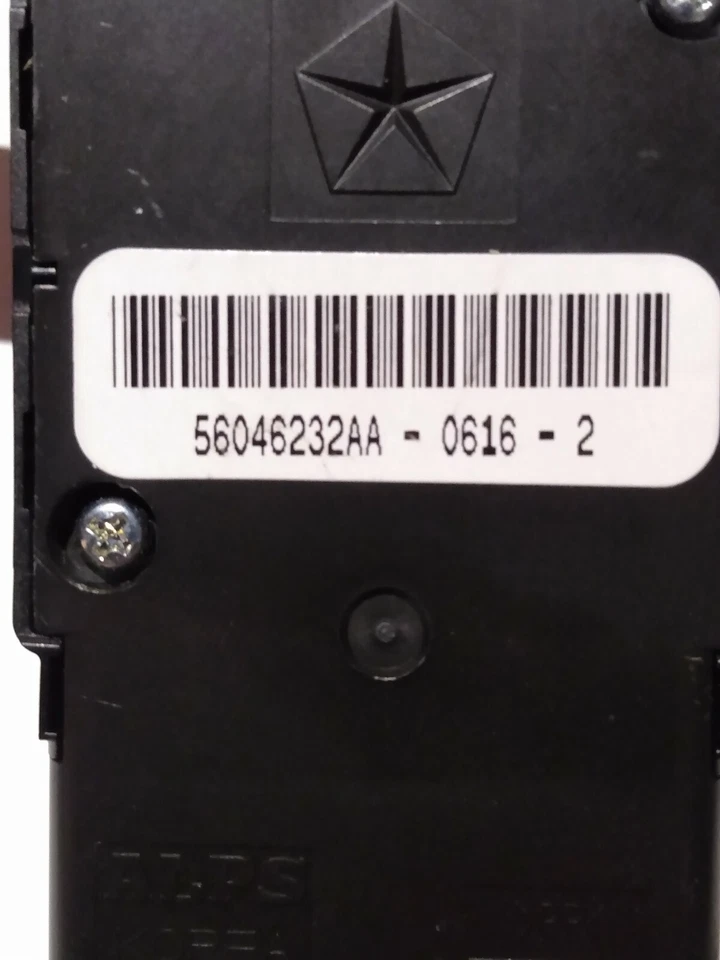 JEEP GRAND CHEROKEE SEAT LUMBAR CONTROL SWITCH 56046AA - Image 2 of 4