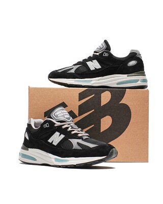 Size 7.5 - New Balance 991v2 Made in England Black for sale online 