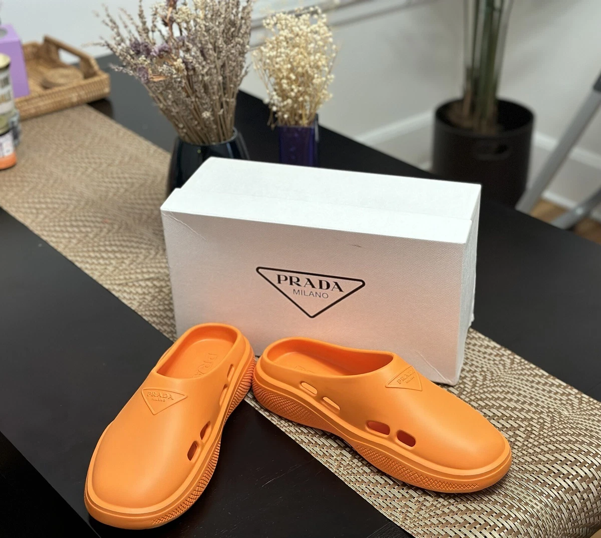 PRADA Orange Casual Shoes for Men for sale | eBay