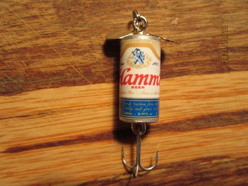 Hamm's & Hamm's Light Beer 5 Different Promotional Spinning Fishing Lures - Picture 5 of 7