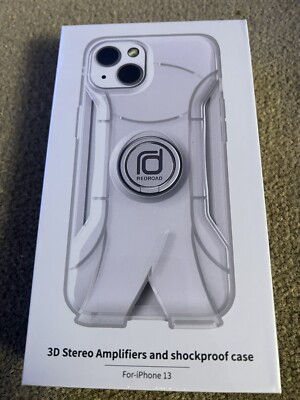 Redroad 3D Stereo Amplifiers And Shockproof Case For iPhone 13