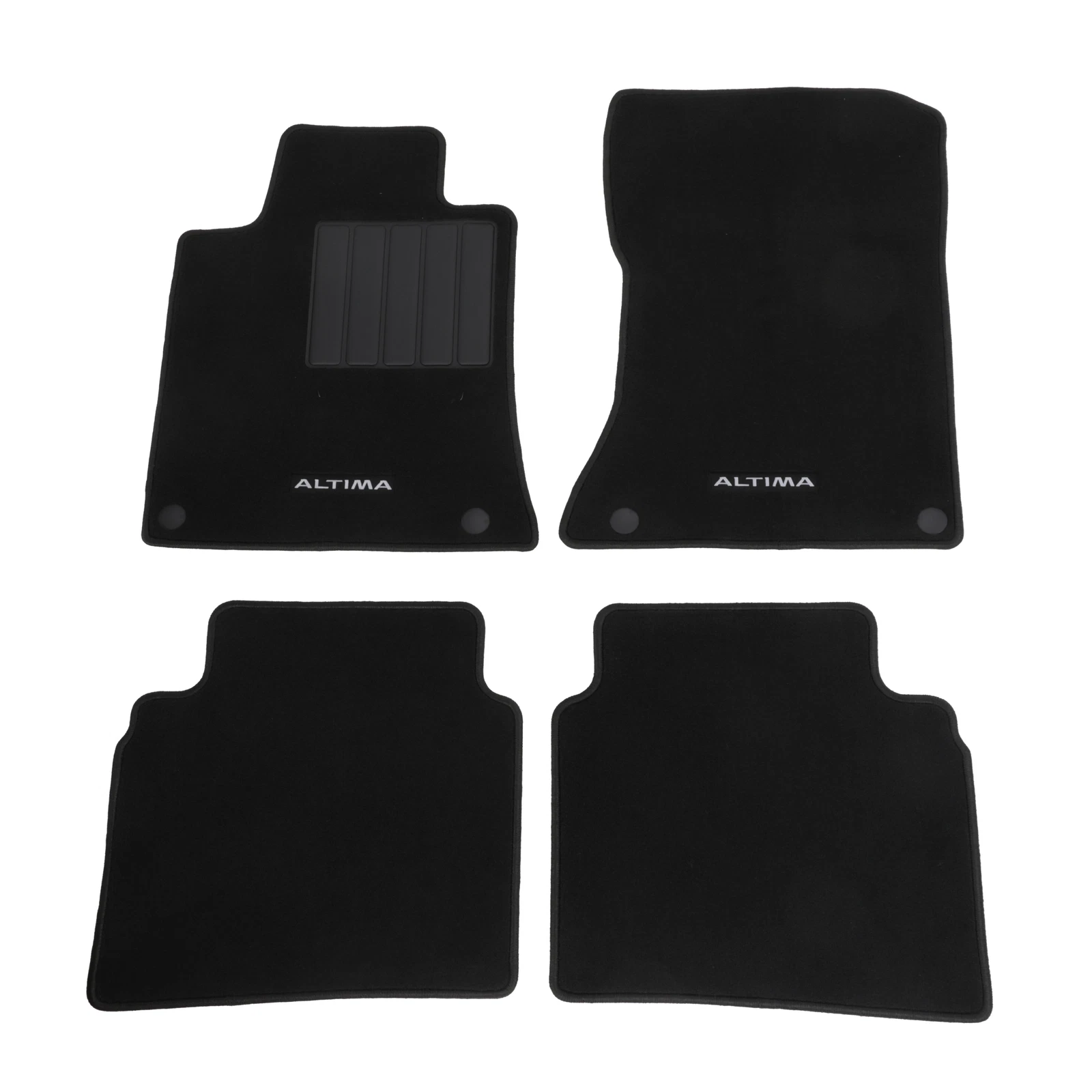 Genuine Nissan 2019-2022 Altima Platinum Carpeted Floor Mat Set Black T99E26CA2A