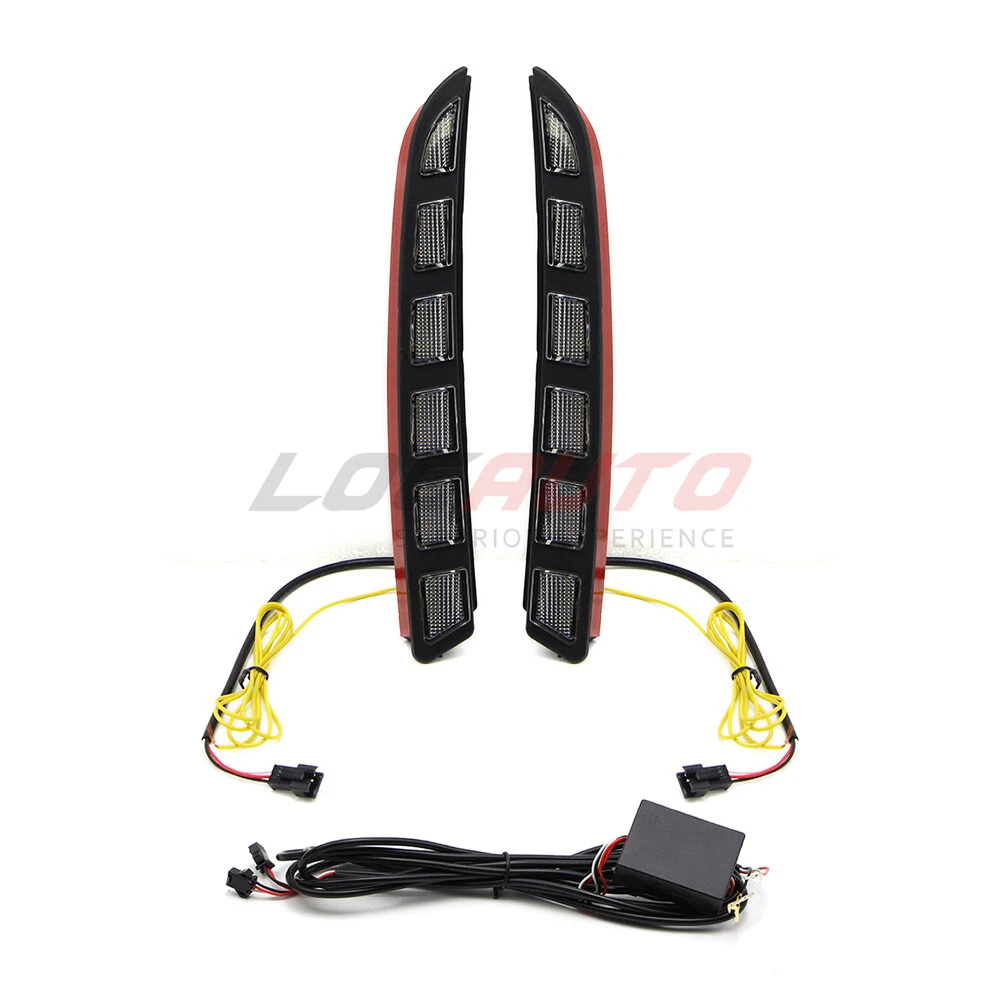 ライトニング LED DRL Daytime Running Light w/ Dynamic Turn For Hyundai Tucson