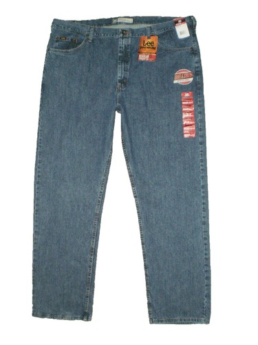 Lee Men's Premium Select Regular Fit Straight Leg Jean Vintage Stonewash New - Picture 6 of 6