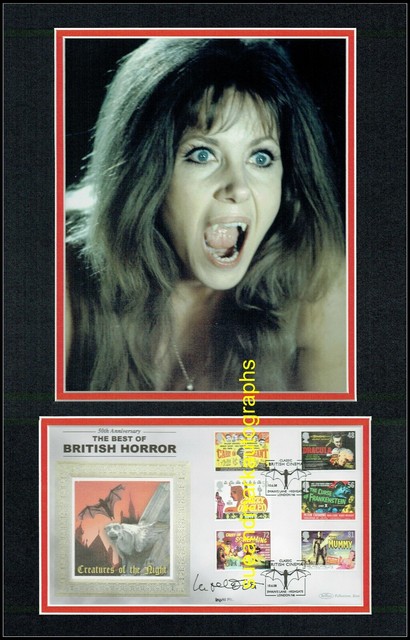 Ingrid Pitt FDC Countess Dracula Horror Vampire Autograph Signed UACC RD 96 Ingrid Pitt FDC Countess Dracula Horror Vampire Autograph Signed UACC RD 96