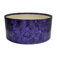 6x55'' Drum Wrap 0.5mm Diamond Purple Sheet For 5.5'' 6'' Snare Drum