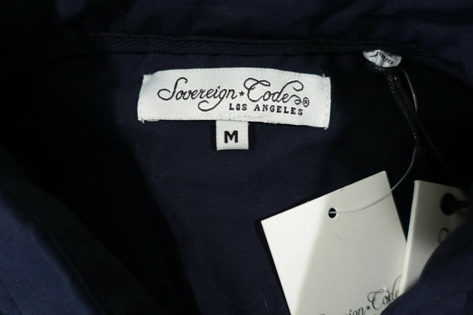 SOVEREIGN CODE W1809 SHOULDER STRIPED MEDIUM SHORT SLEEVE BUTTON FRONT SHIRT NWT - Image 3 of 4