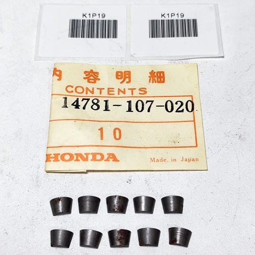 Genuine Honda Cotter Valves CB125 CB750 CB650 CB350 2 PCS NOS P/N 14781-107-020 - Picture 2 of 4