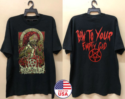 Thy Art Is Murder Band Evil Pope Double Sided T Shirt Full Size S-5XL BE2871