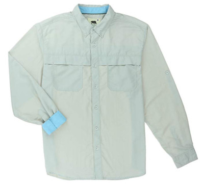 Dakota Grizzly Men's Finley Performance L/S Shirt Glacier