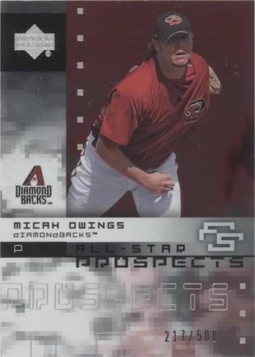 2007 Upper Deck Future Stars - Micah Owings #AS-MO - 1 of 1
