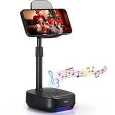 Gifts for Men, Women, Adjustable Cell Phone Stand with Wireless Speaker 7-11   He
