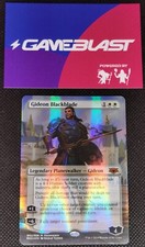 MTG | Gideon Blackblade | NM Foil English | War of the Spark: Mythic Edition