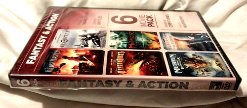 6 Movie Pack: Fantasy Action (DVD, 2011, 2-Disc Set) New! - Picture 3 of 3