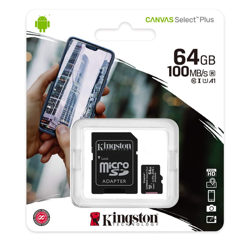 Kingston Micro SD Card 32GB 64GB 128GB 256 Class 10 SDXC Phone Memory & Adapter - Picture 6 of 18