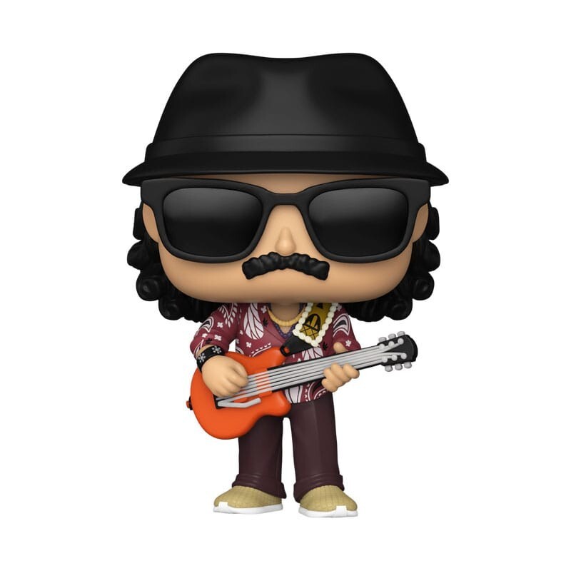 Carlos Santana POP Rocks figurine vinyle 9cm statuette de collection