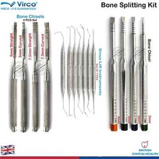 Dental Implant Bone Chisels | Sinus Lift Instruments | Bone Splitting Kit