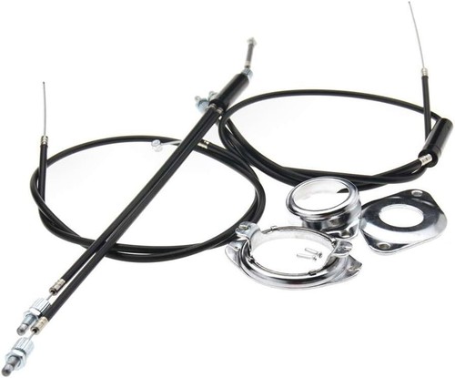 BMX Gyro Brake Cables Front + Rear (Upper + Lower) Spinner Rotor (Complete Set) - Picture 5 of 5