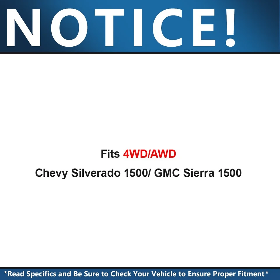 Kit de barras estabilizadoras de brazos de control superiores delanteros de 13 piezas para Silverado 1500 Escalade Foto 2 de 4