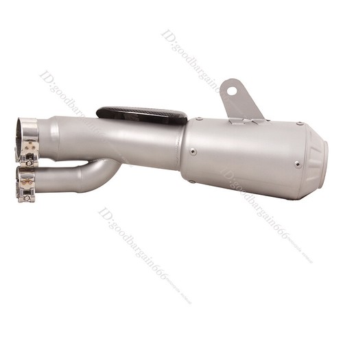 For BMW S1000R 2017-2020 Exhaust System Mid Pipe Muffler Pipe Heat Gurads Carbon - Picture 7 of 8