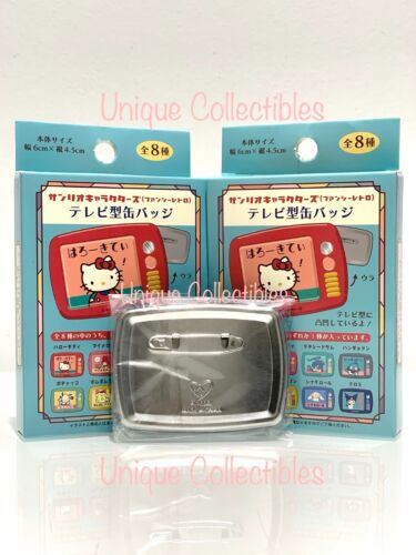 Sanrio Characters Fancy Retro TV Shaped Badge Pochacco Brand New - Picture 2 of 4