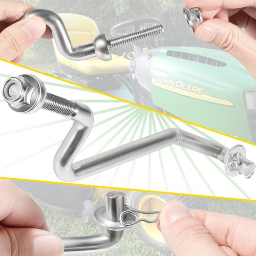 GX20497A Deck Lift Linkage Hanger Arm For John Deere 102 105 107H 107S 115 125 - Picture 10 of 15