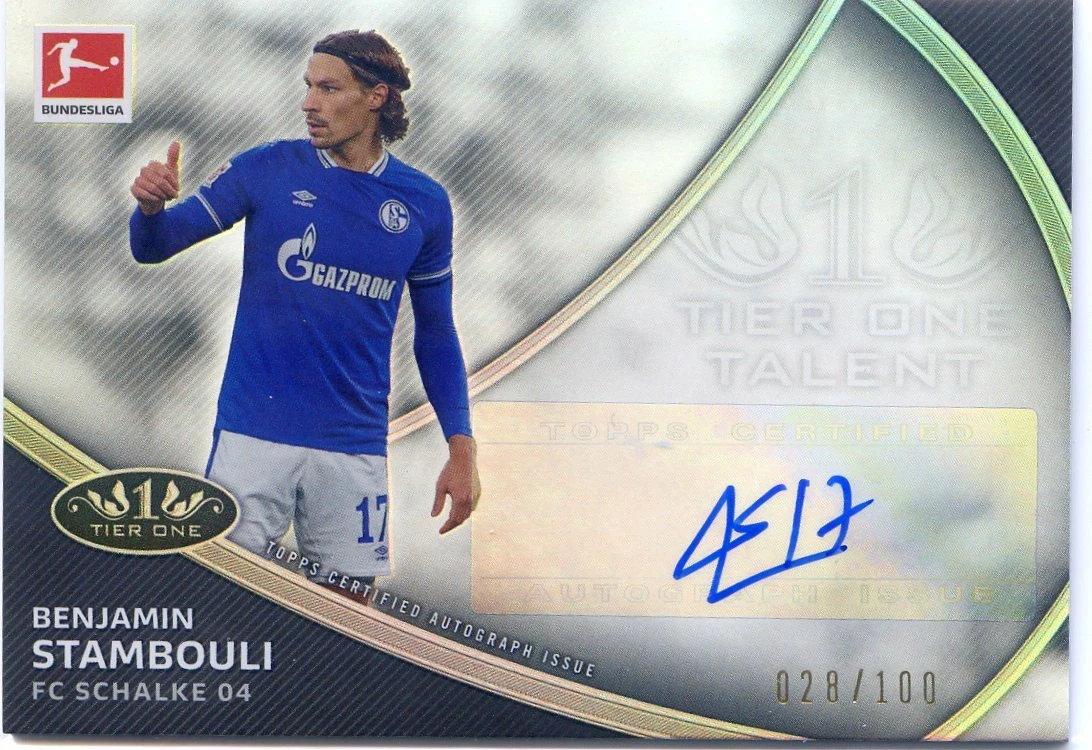 2022-23 Topps Tier One Bundesliga Checklist, Team Set Details