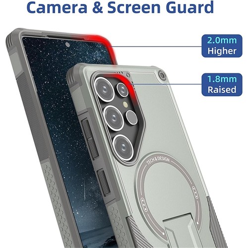 Für Samsung Galaxy A16 A25 A35 A54 Robuste Robuste Magnet Hülle mit Ständer - Bild 5 von 12