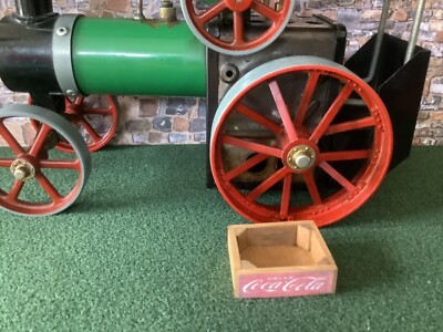 ACCESSORIES TO SUIT MAMOD GARAGE/BARN & CAR  COCA COLA HANDMADE WOODEN CRATE Z65