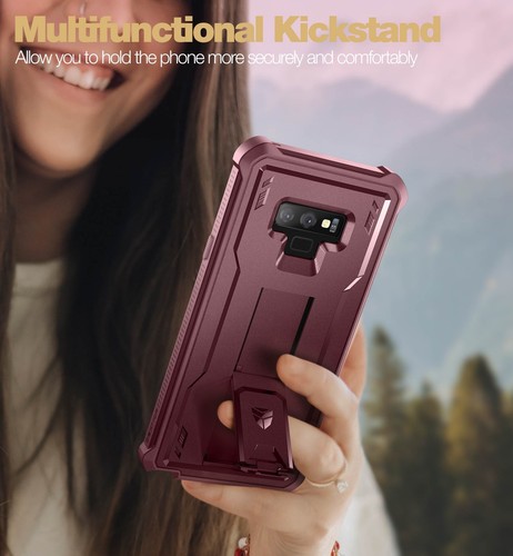 Funda de cuerpo completo Dexnor para Samsung Galaxy Note 9 con soporte cubierta protectora - Imagen 63 de 84
