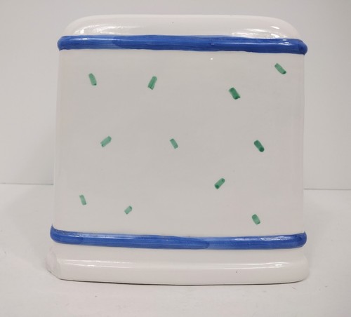 Certified International Cat Tissue Box Cover - Vintage Ceramic Coco Dowley - Bild 6 von 12