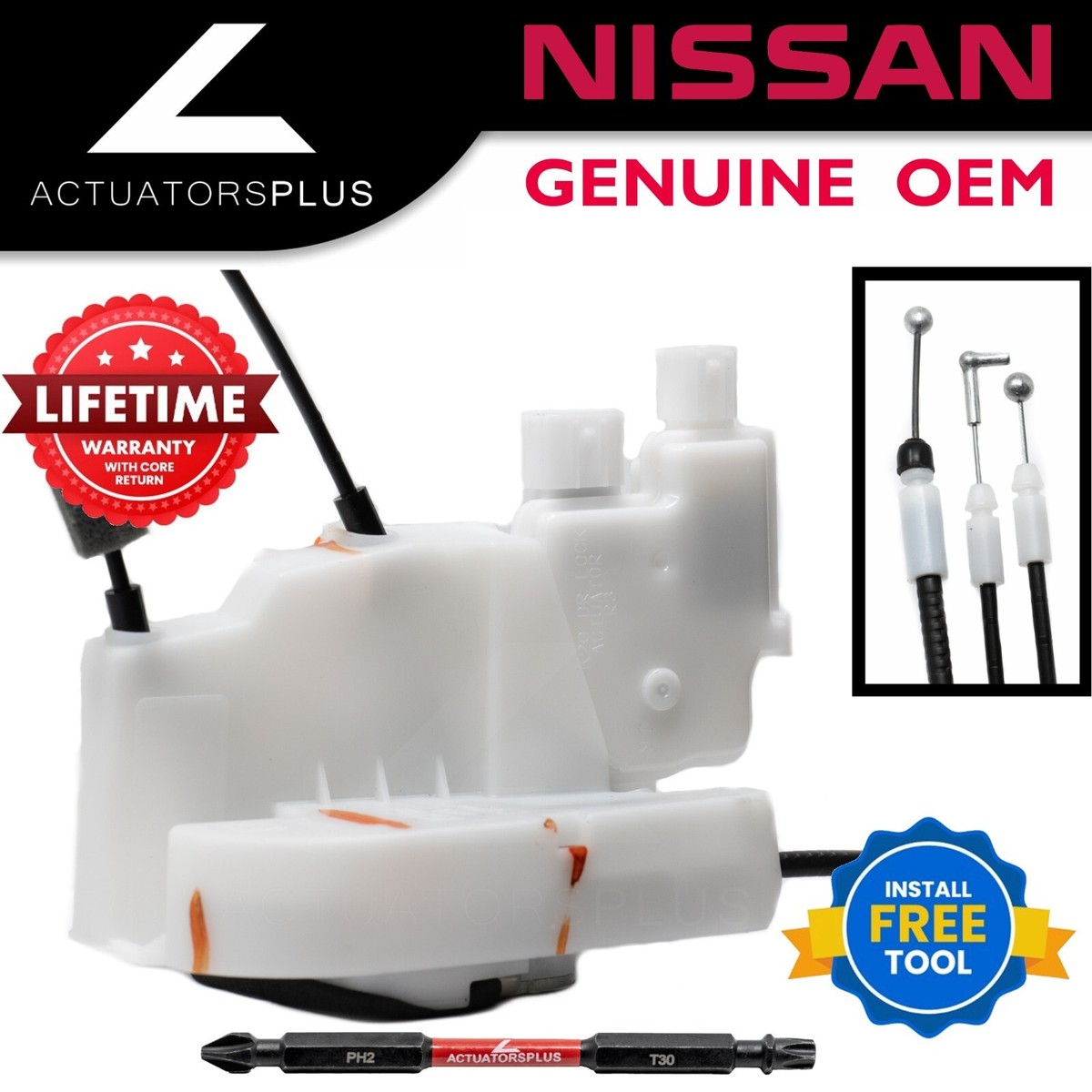 Nissan Xterra OEM Rear Right Door Lock Latch Actuator 2005-2015