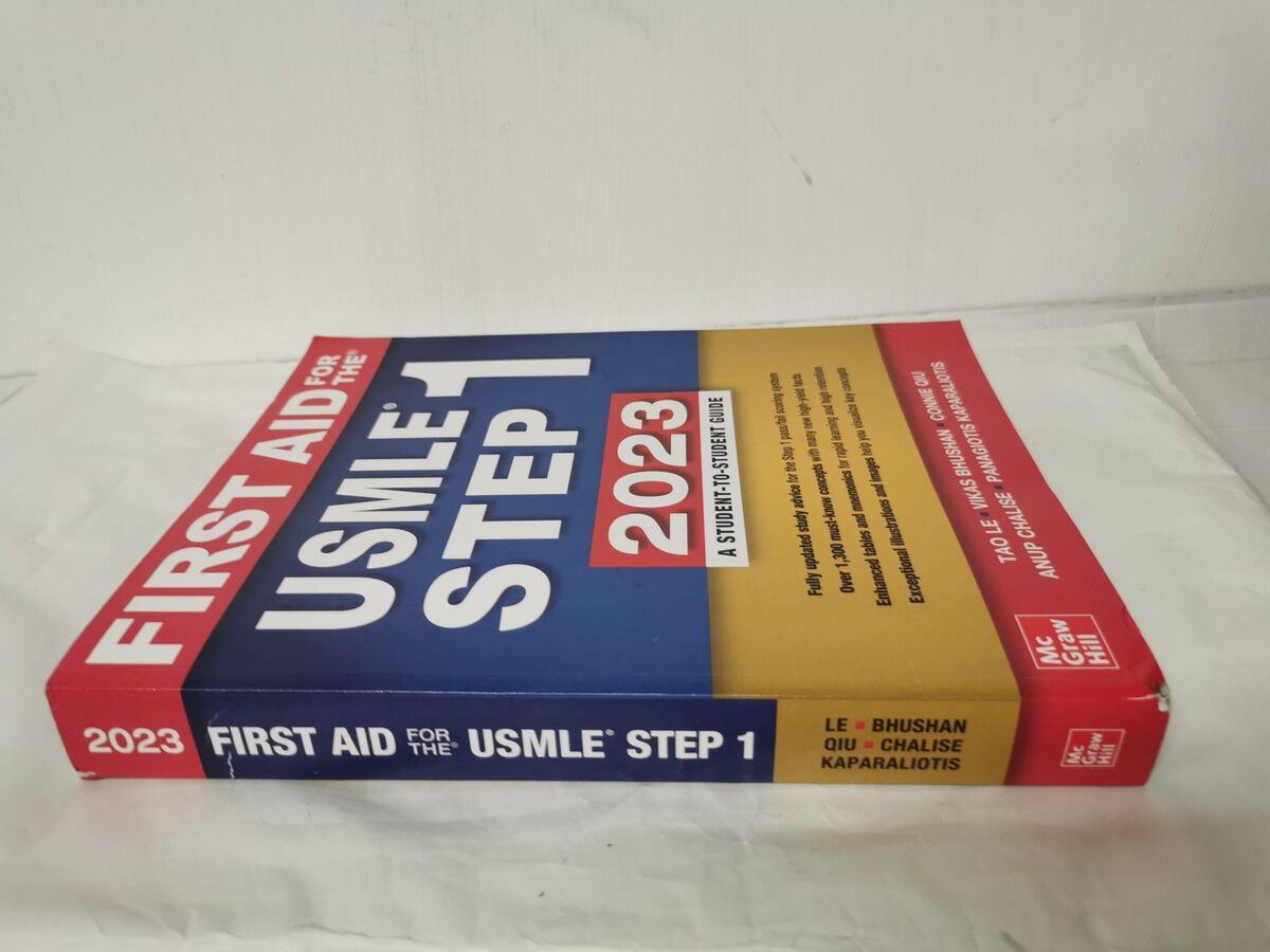 First Aid for the USMLE Step 1 2023 | eBay First Aid for the USMLE Step 1 2023 | eBay