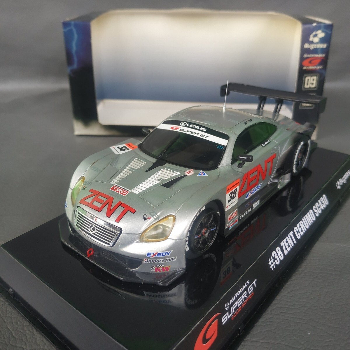 BUGZEES 1:32 Lexus SC430 Zent Cerumo #38 SGT500 2009 | eBay BUGZEES 1:32 Lexus SC430 Zent Cerumo #38 SGT500 2009 | eBay