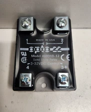 NEW OLD STOCK! OPTO22 530V 10A 32V SOLID STATE RELAY 480D10-12