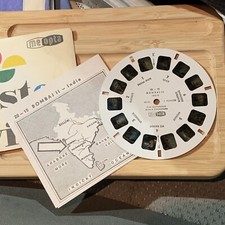 Very Rare Meopta reel View Master 22-15 Bombay II Indie 1C