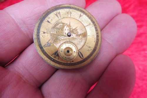 Uhrwerke , Taschenuhren , 4 schöne, interessante, alte , mechanische Uhr-Werke - Bild 2 von 9
