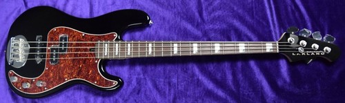 Lakland Skyline 44-64 Custom, Black / Rosewood *1.5" Nut, Jazz Taper *IN STOCK* - Picture 2 of 8
